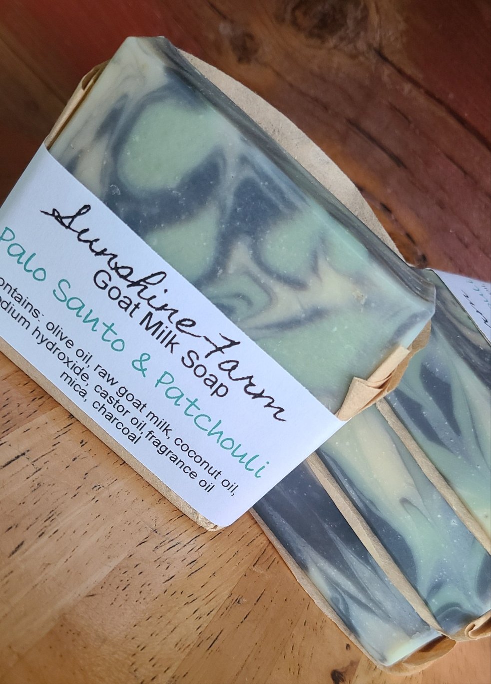 Palo Santo & Patchouli Goat Milk Soap