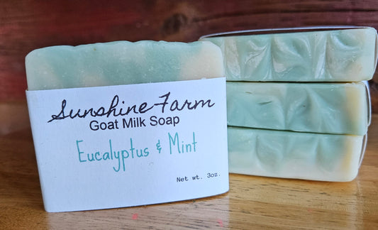 Eucalyptus & Mint Goat Milk Soap