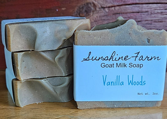 Vanilla Woods Goat Milk Soap