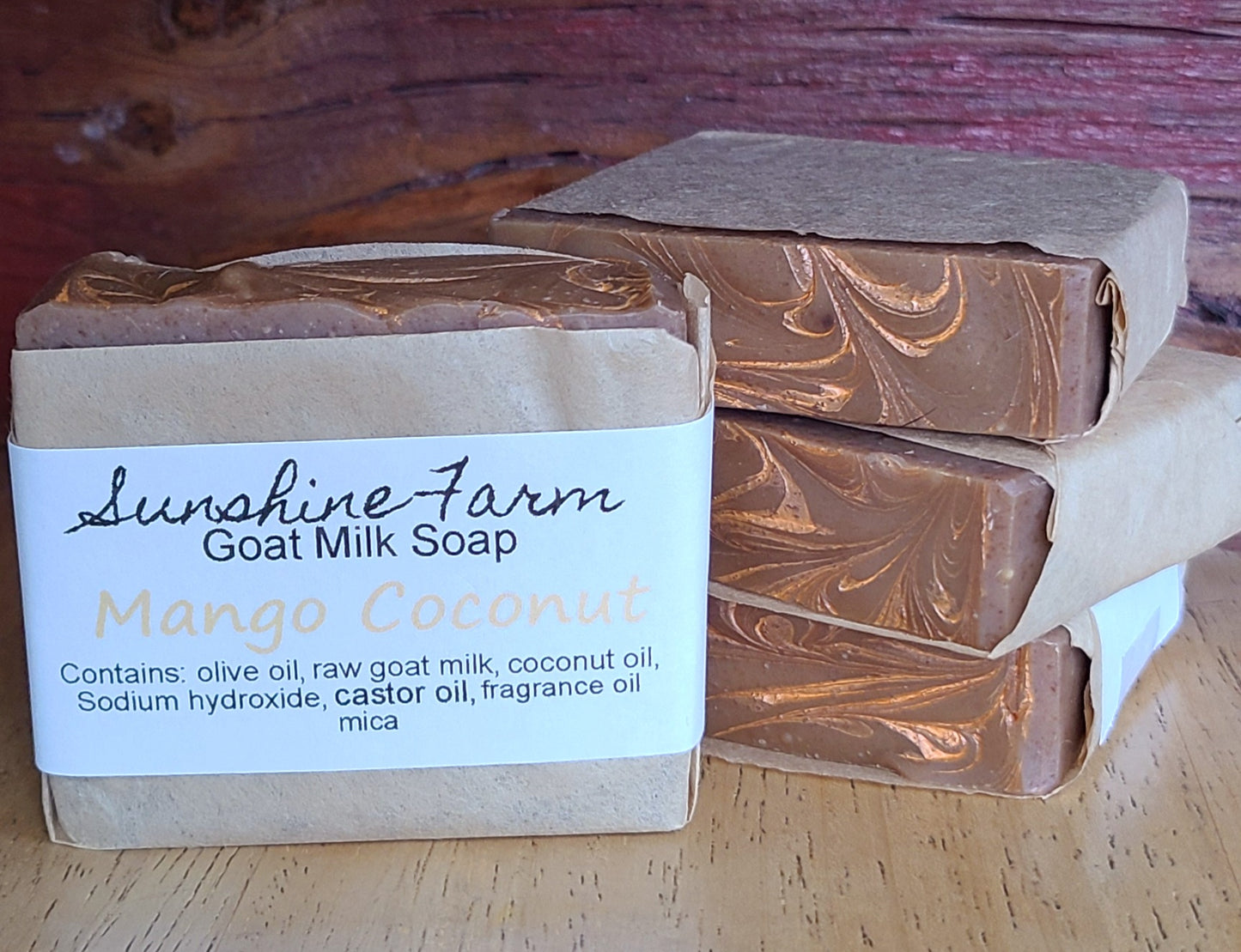 Mango Coconut Goat Milk Soap