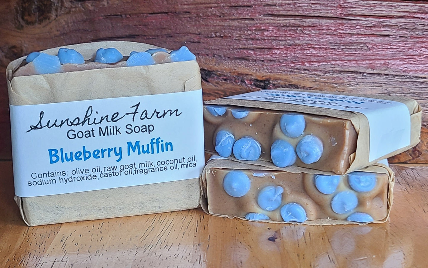 Blueberry Muffin Goat Milk Soap
