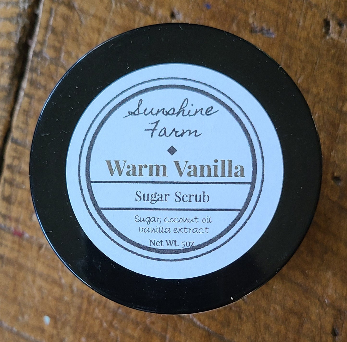 Warm Vanilla Sugar Scrub