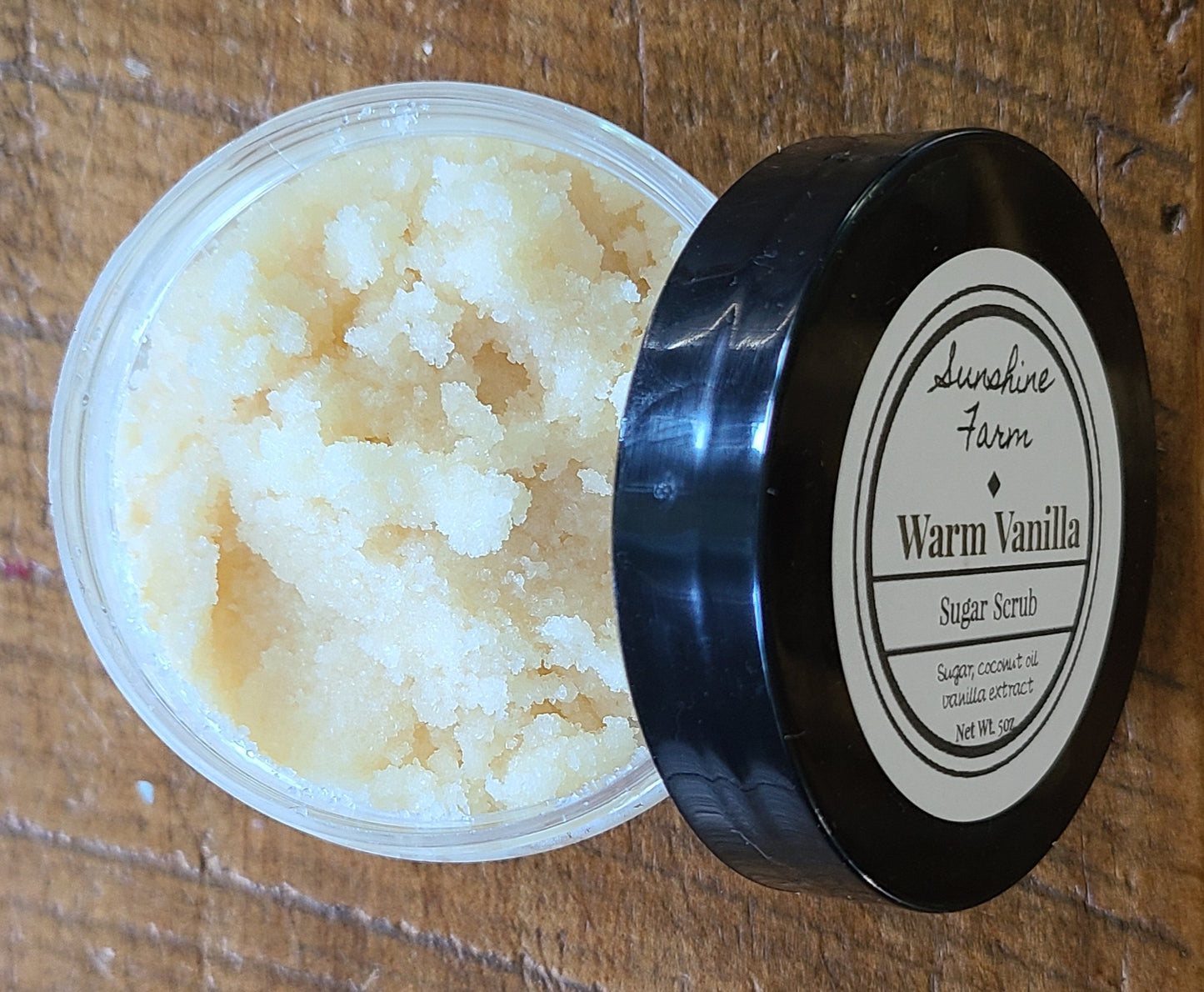 Warm Vanilla Sugar Scrub