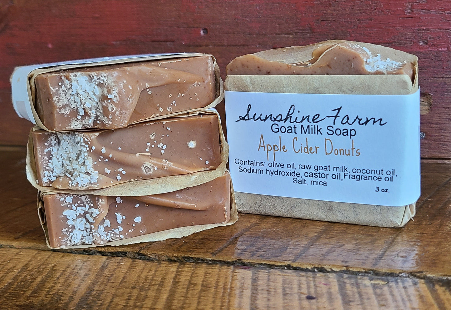 Apple Cider Donuts Goat Milk Soap