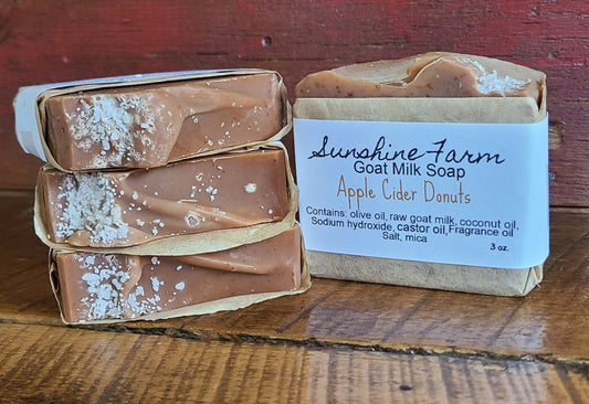 Apple Cider Donuts Goat Milk Soap