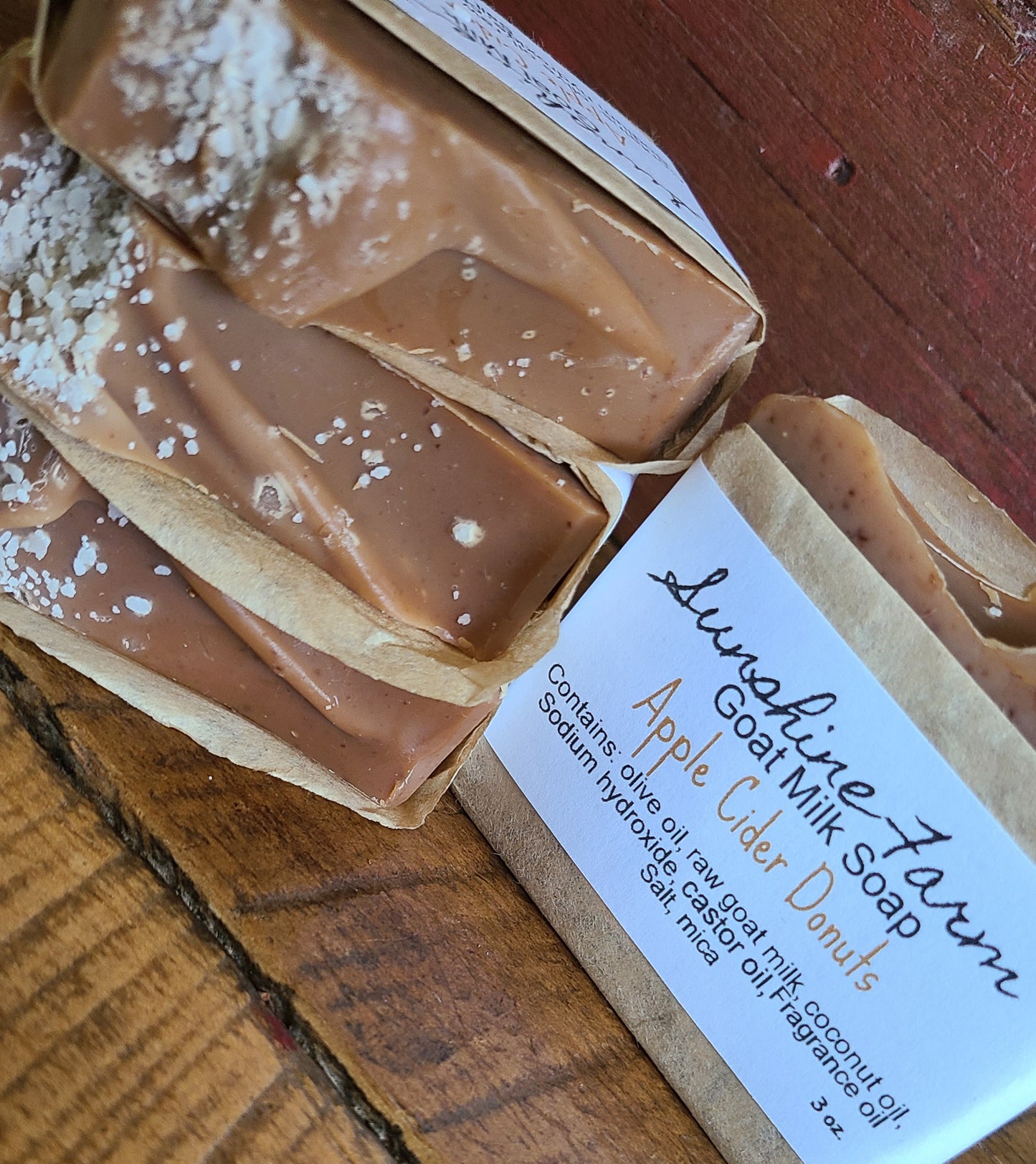 Apple Cider Donuts Goat Milk Soap