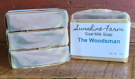 The Woodsman Goat Milk Soap