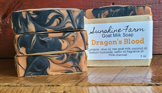 Dragons Blood Goat Milk Soap