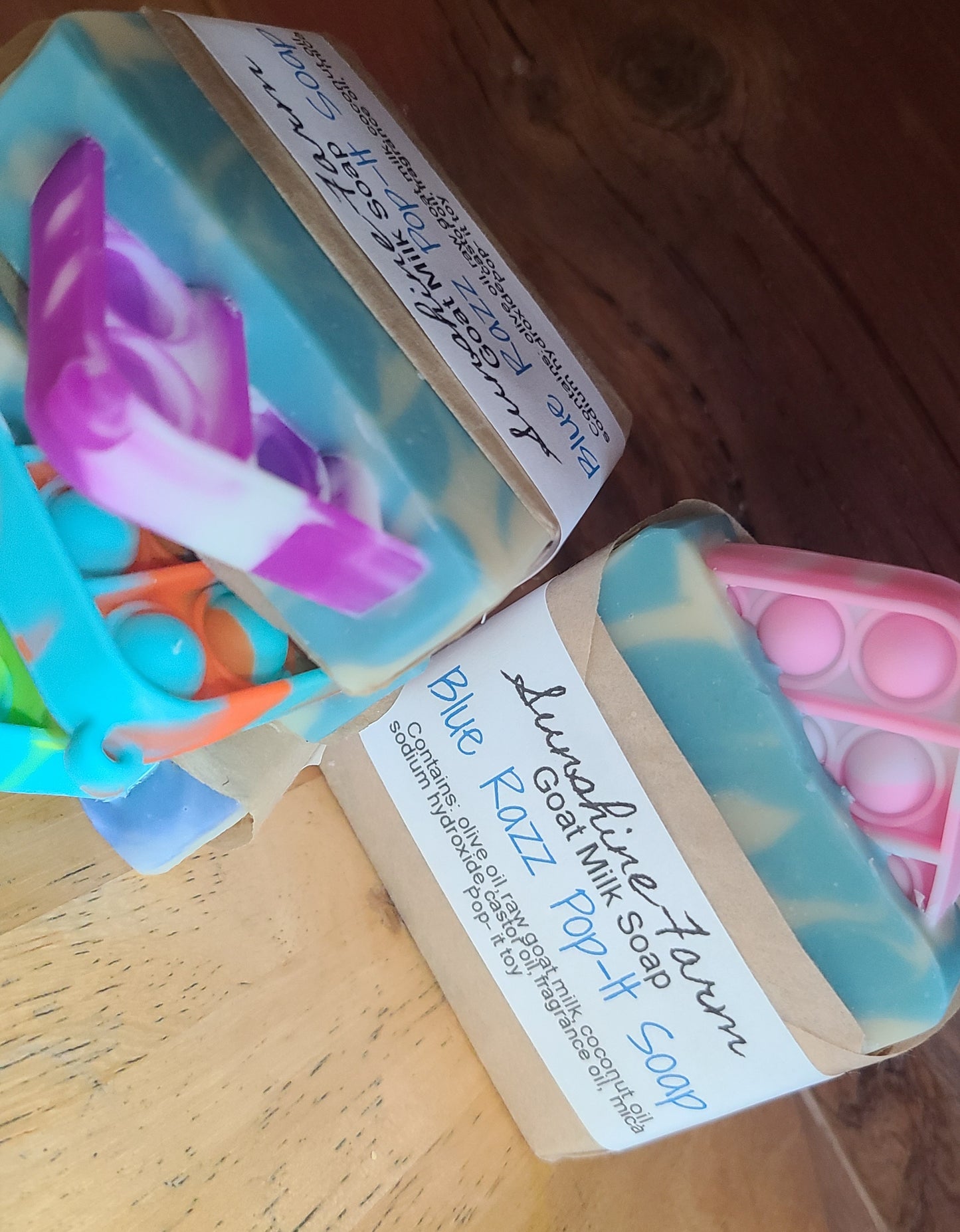 Blue Razz Pop-It Soap