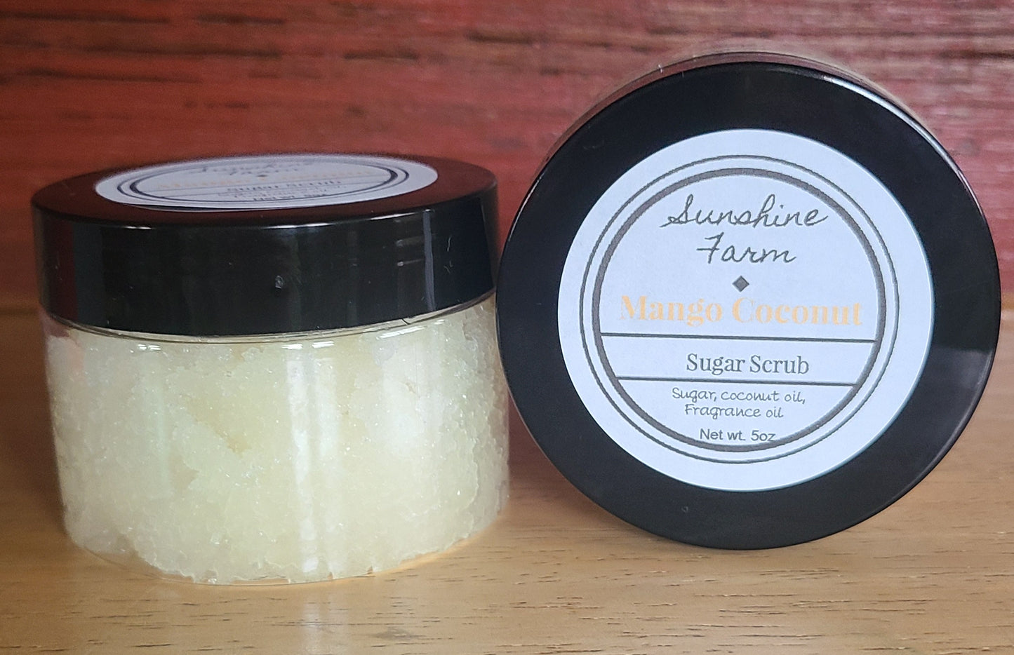 Mango Coconut Sugar Scrub