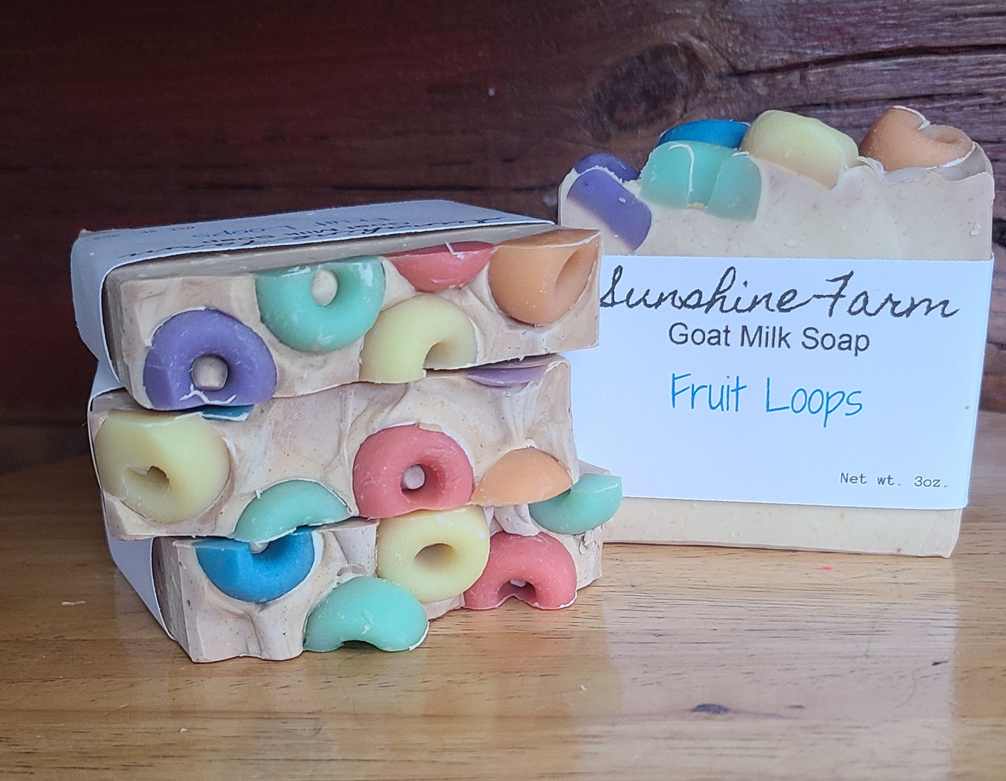 Fruit Loops Goat Milk Soap